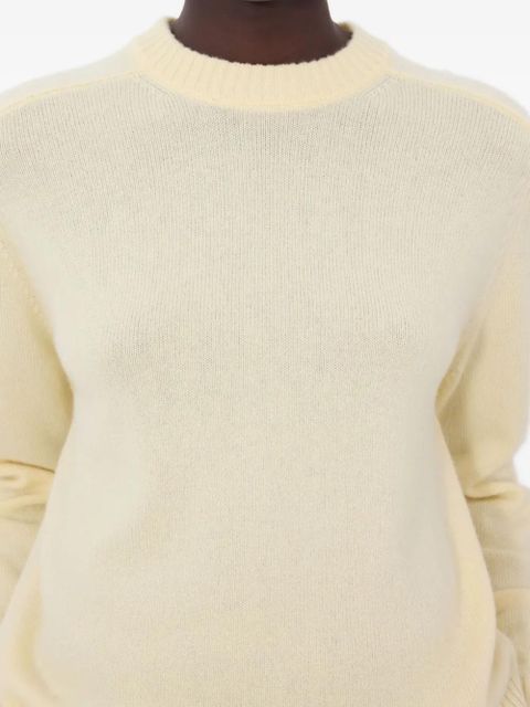 LouLou de Saison Baltra Lds ribbed sweater - Neutrals - zdjęcie produktu nr 2