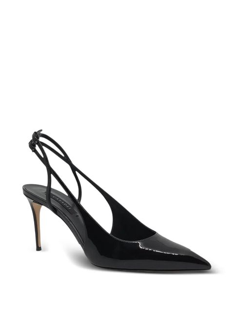 Casadei pointed-toe slingback pumps - Black - zdjęcie produktu nr 2