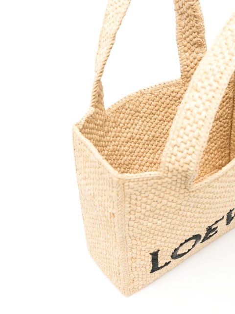 LOEWE mini Loewe Font tote bag - Neutrals