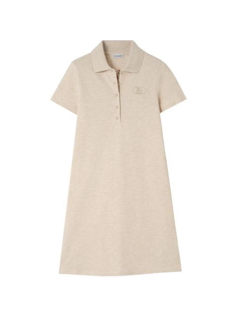 Burberry cotton polo shirt dress - Neutrals - zdjęcie produktu nr 1
