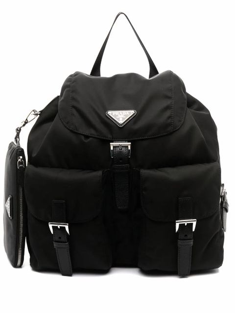 Prada medium Re-Nylon backpack - Black - zdjęcie produktu nr 1