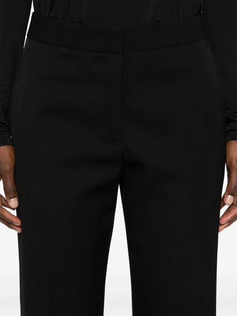 Jil Sander tapered cropped trousers - Black - zdjęcie produktu nr 2