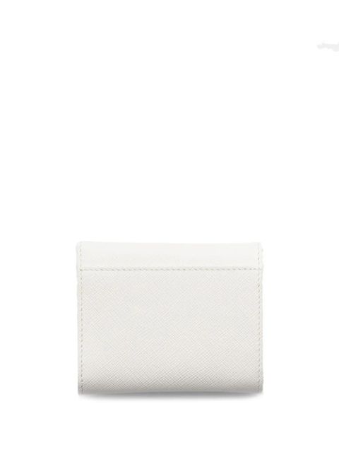 Prada small Saffiano wallet - White