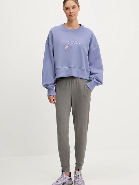 JOYINME bluza dresowa Wave kolor fioletowy gładka Wave