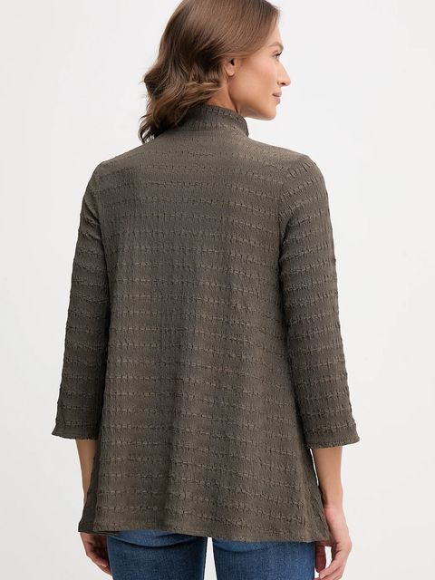 Joseph Ribkoff bluzka damska kolor zielony gładka 253028