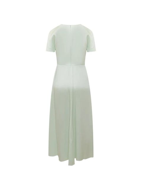 Victoria Beckham Bela gathered midi dress - Green - zdjęcie produktu nr 2