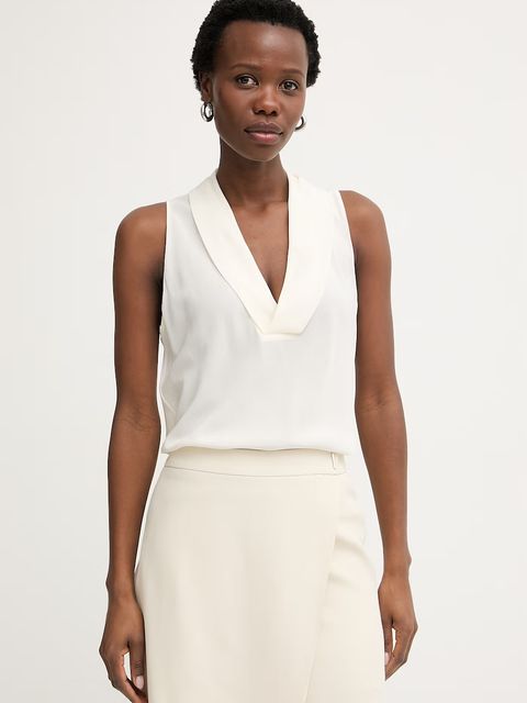 BOSS top damski jedwabny Bolaru - zdjęcie produktu nr 2