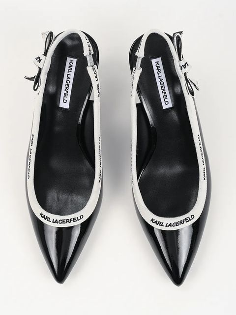 Karl Lagerfeld szpilki skórzane SIENNA