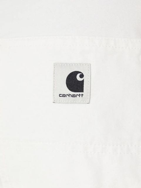 Carhartt WIP logo-label jeans - White