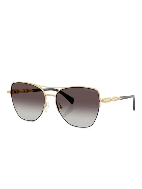 Michael Kors chain-link metal sunglasses - Gold - zdjęcie produktu nr 2