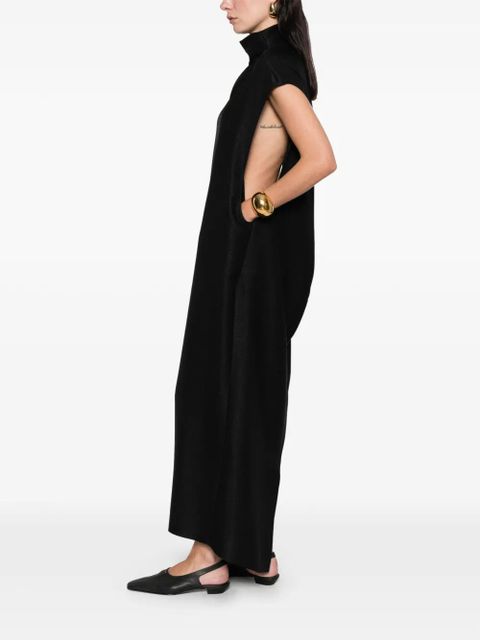 CALVIN KLEIN COLLECTION Thea mock-neck maxi dress - Black
