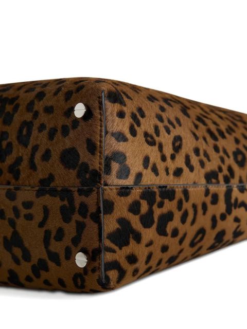 TOTEME pony hair bevel shoulder bag - Brown - zdjęcie produktu nr 2