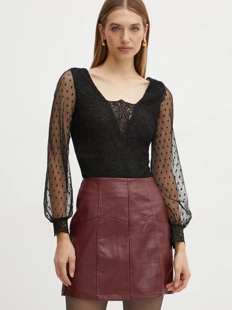 Morgan body THILDA damskie kolor czarny gładka THILDA