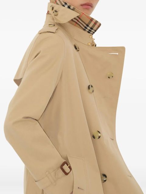 Burberry double-breasted belted trench coat - Neutrals