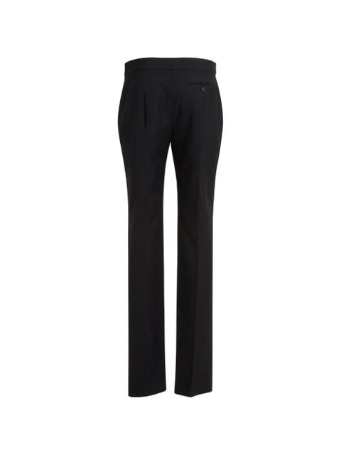 Alexander McQueen high-waist tailored trousers - Black