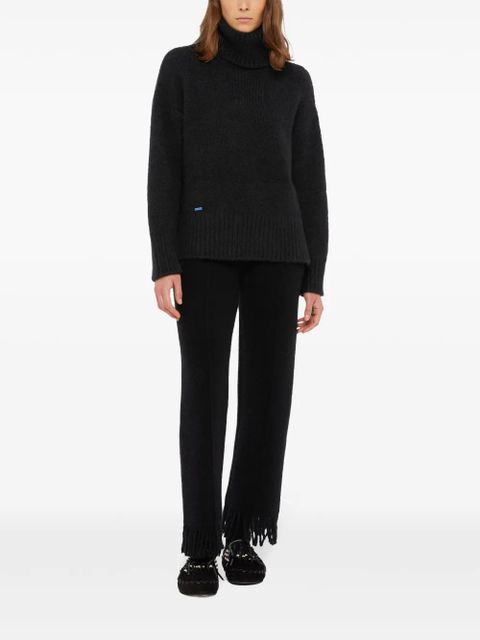 Alanui A Finest roll-neck jumper - Black