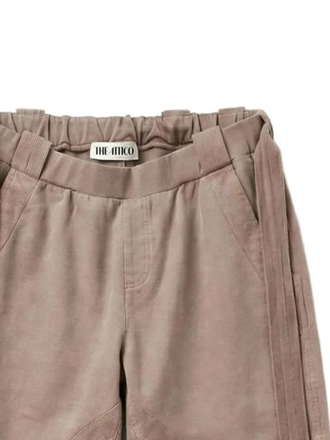 The Attico panelled drawstring-waist trousers - Neutrals - zdjęcie produktu nr 2