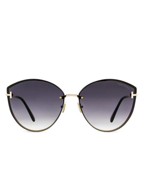 TOM FORD Eyewear Evangeline sunglasses - Black - zdjęcie produktu nr 1