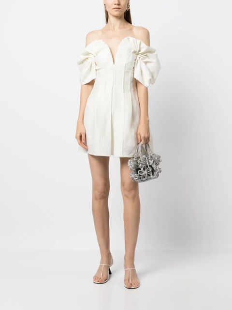 Cult Gaia Asal off-shoulder dress - White - zdjęcie produktu nr 2