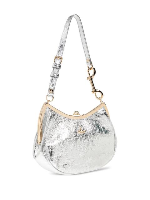 Vivienne Westwood Orb-plaque shoulder bag - Silver
