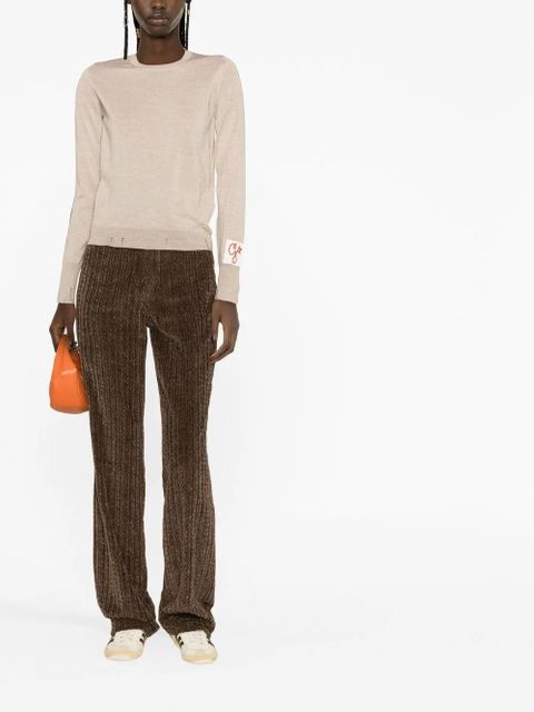 Golden Goose distressed fine-knit jumper - Neutrals - zdjęcie produktu nr 2