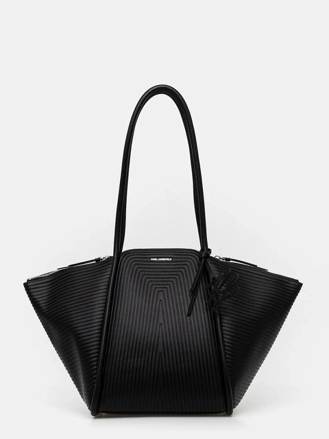 Karl Lagerfeld torebka K/WELLEN MD kolor czarny B1W30043 - zdjęcie produktu nr 1