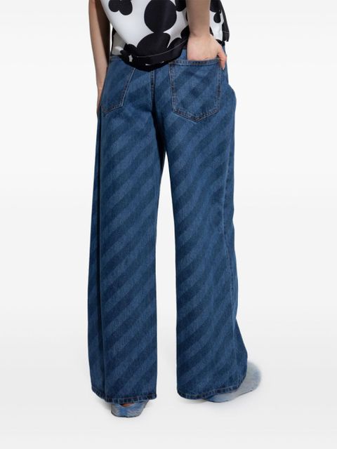 Marni striped jeans - Blue