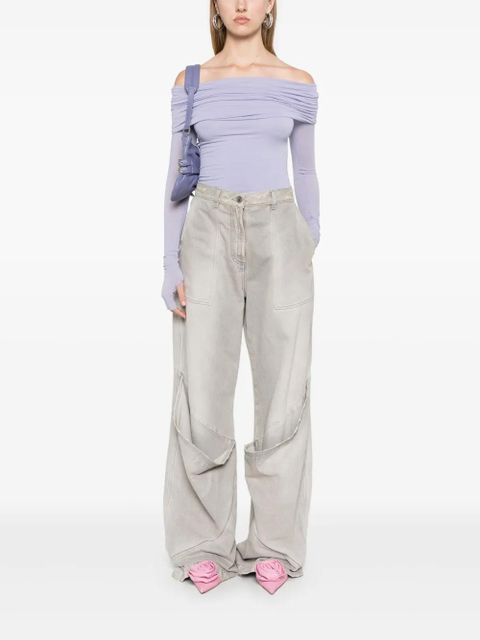 MANURÍ Amara blouse - Purple