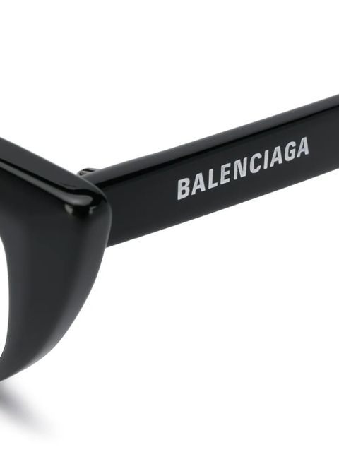 Balenciaga Eyewear cat eye glasses - Black