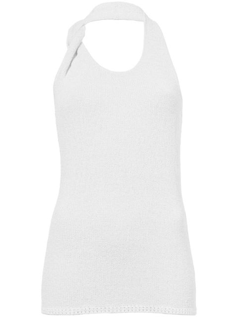 Proenza Schouler knitted halterneck top - White - zdjęcie produktu nr 1