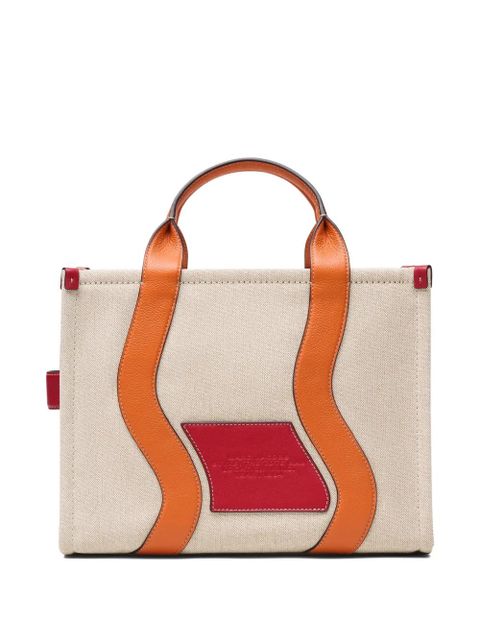 Marc Jacobs The Medium Wavy Canvas tote bag - Neutrals