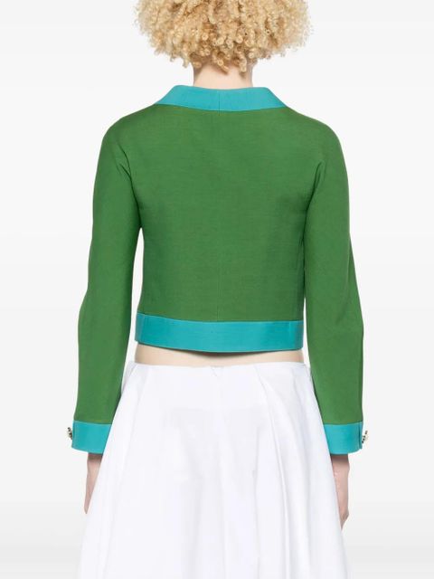 Valentino Garavani colourblock jacket - Green - zdjęcie produktu nr 2