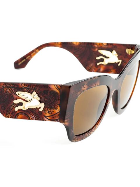 ETRO cat-eye frame sunglasses - Brown