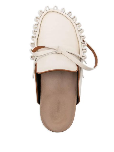 JW Anderson leather mules - Neutrals