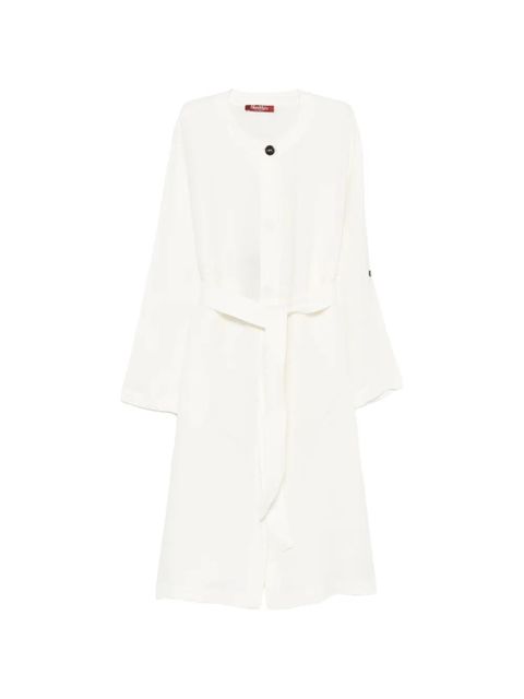 Max Mara belted midi dress - White - zdjęcie produktu nr 1