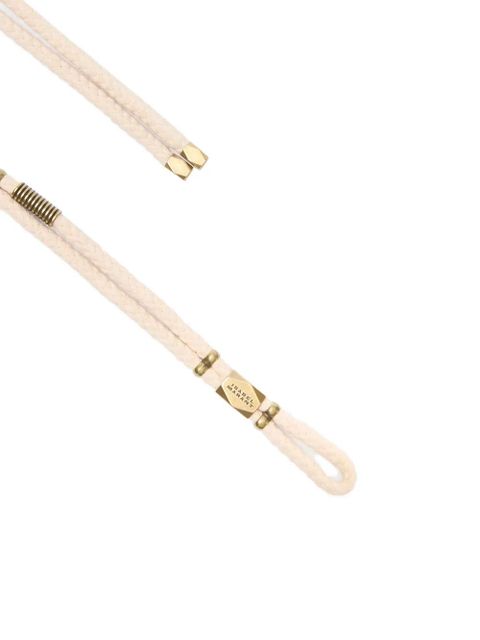 ISABEL MARANT Sayka rope belt - Neutrals