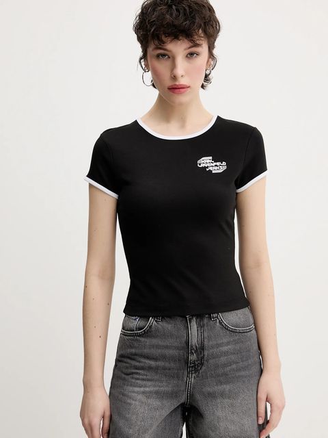 Karl Lagerfeld Jeans szorty jeansowe