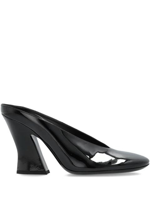Givenchy 100mm patent-leather mules - Black - zdjęcie produktu nr 1