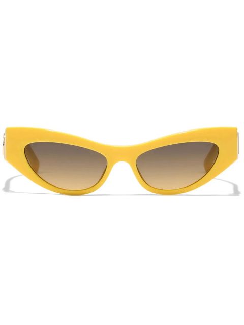 Dolce & Gabbana Eyewear DNA cat-eye sunglasses - Yellow - zdjęcie produktu nr 1