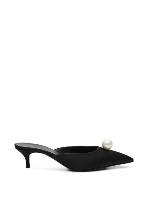 Magda Butrym pearl-detail mules - Black - zdjęcie produktu nr 1