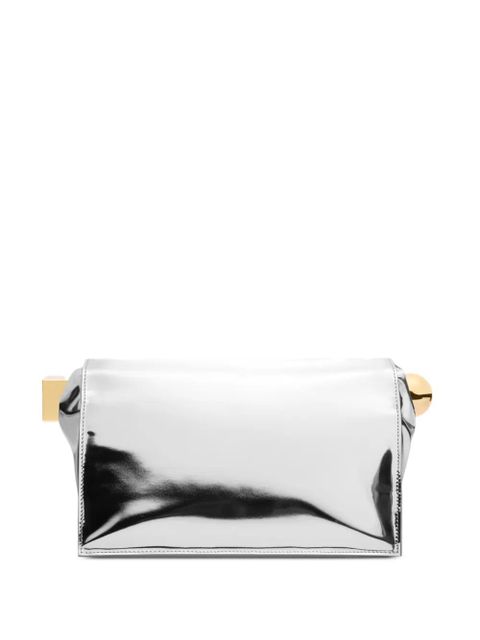 Jacquemus The Rond Carré clutch bag - Silver