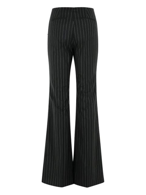 Sportmax vertical stripe trousers - Black