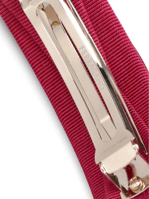 Ferragamo bow hair clip - Red - zdjęcie produktu nr 2