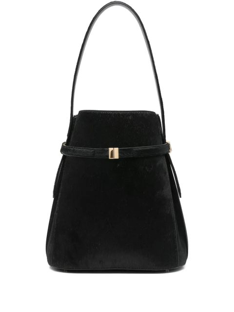 TOTEME leather bucket bag - Black - zdjęcie produktu nr 1