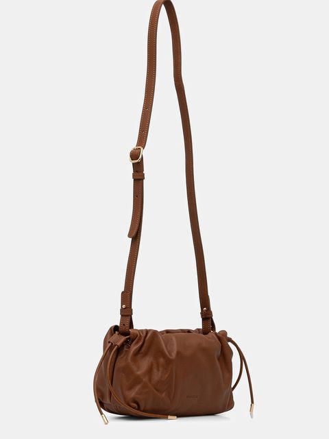 Marella torebka skórzana kolor brązowy 2523519037200