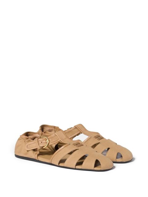 Miu Miu fisherman sandals - Neutrals - zdjęcie produktu nr 2