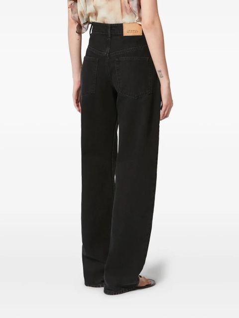 ISABEL MARANT Drolane seam jeans - Black - zdjęcie produktu nr 2