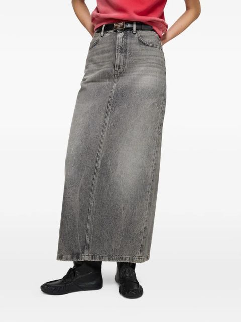 Acne Studios panelled midi skirt - Grey - zdjęcie produktu nr 1
