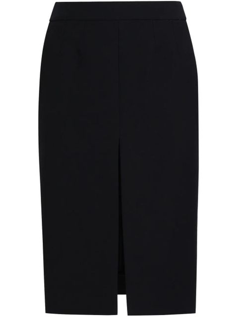 Dolce & Gabbana front-slit midi skirt - Black - zdjęcie produktu nr 1