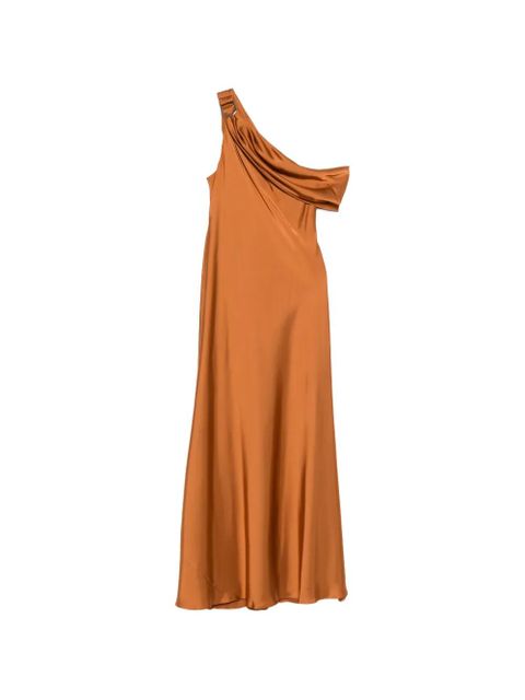 Lauren Ralph Lauren one-shoulder draped dress - Orange - zdjęcie produktu nr 1